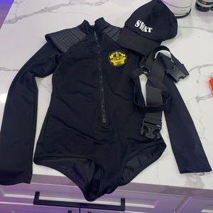 Used Halloween SWAT costume from last year